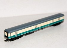 MINITRIX N 1/160 3113 00 WAGON A BAGAGES, FOURGON CHARIOT COUVERT DB + ECLAIRAGE