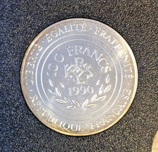 100 FRANCS 1990 CHARLEMAGNE FDC SORTI DU COFFRET FLEUR DE COIN