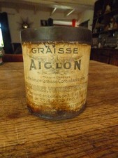RARE Ancien Pot de Graisse