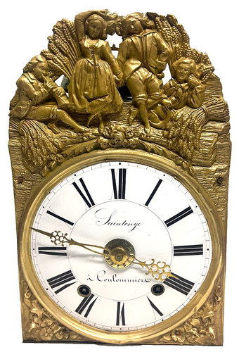 Mouvement horloge comtoise - mouvement, à