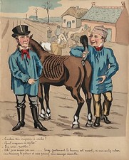 JOURNAL LE MONDE PLAISANT  1880 PAR FRISON LA VENTE DU CHEVAL N° 102