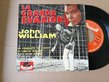 EP 45T  John William – La Grande Evasion + Conquete de l'ouest  1963