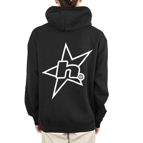Huf logo étoile sweat à - logo,