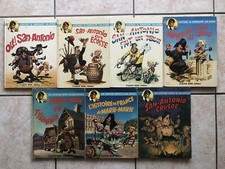 BD SAN ANTONIO - Collection complète des 7 BD de 1972 à 1975.