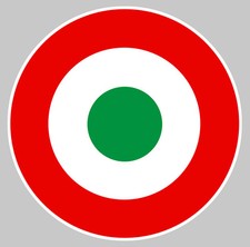 COCARDE ITALIE POUR FIAT 500