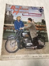 Revue Technique Motocycliste N° 82 1954 moteur Ydral AJ55 , Bol d'Or RTM etc ...