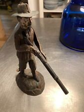 Rare jouet Charles Rossignol CR "le champion" chasseur mécanique 1918 h 24 cm