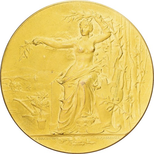France médaille exposition - france,, médaille,