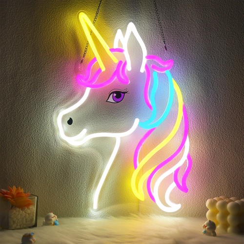 Lampe néon licorne - ,