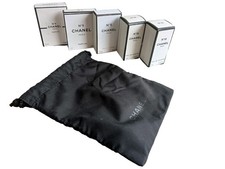 [ CHANEL - LOT - MINIATURE DE PARFUM X 5 ] N°19 X 2 + N°5 X 3 + POCHETTE CHANEL