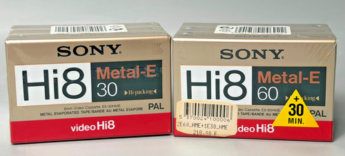 Lot sony hi8 metal video - lot, 6