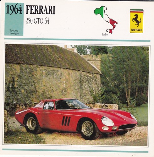 Ferrari 250 gto italie - 250,