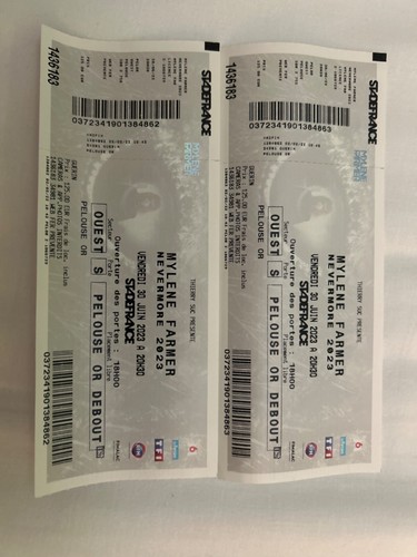 Billets concerts mylène - billets,