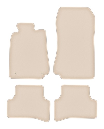 Tapis sol velours beige - sol, en