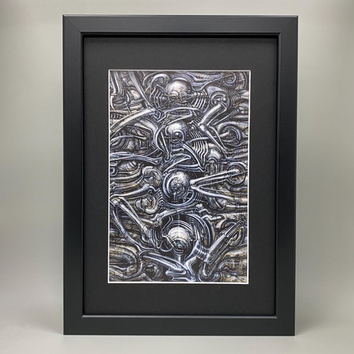 Giger art encadré - h.r.,