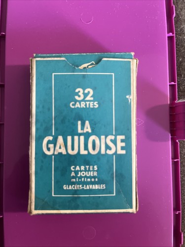 Jeu cartes gauloise - cartes, la
