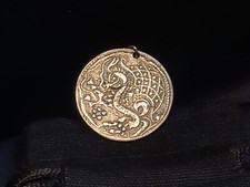 Pendentif Statère Parisii Parisi Argent Cheval Gaulois Bijou Sans Chaîne