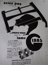 lame rasoir GIBBS + confiserie