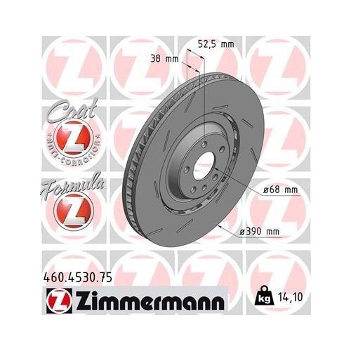 Disque frein zimmermann - de,