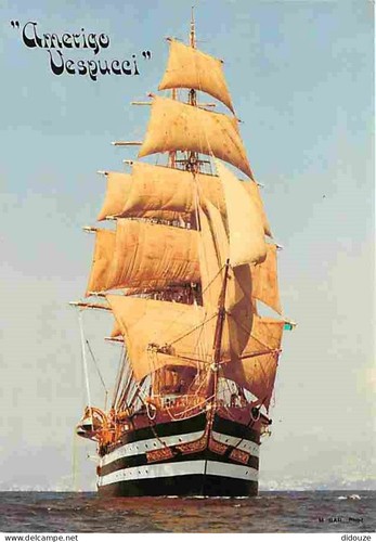 Carte postale bateaux - -,