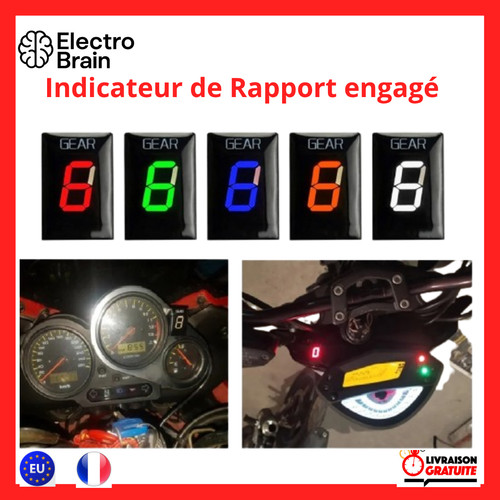 Indicateur vitesse rapport - de,