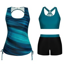 Ensemble tankini 3 pièces