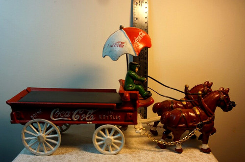 Vintage cast iron coca cola - vintage,