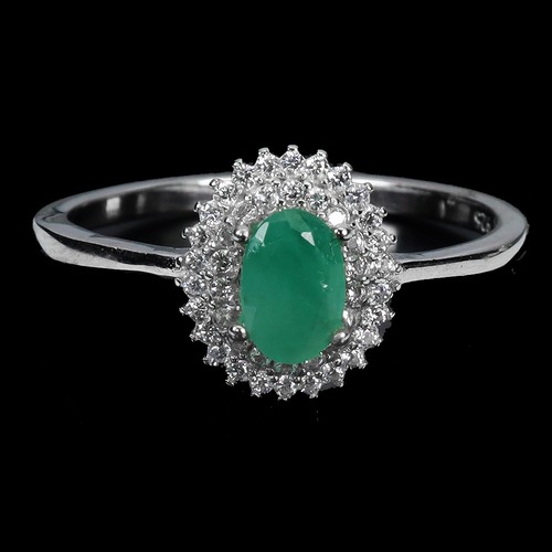 925 bague argent ovale - en,