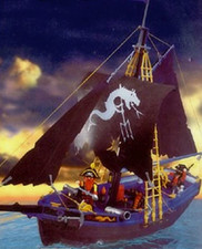 Playmobil -- Pièce de rechange -- Pirates vaisseau du corsaire 3860