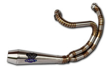 Échappement inox 2-2 Harley