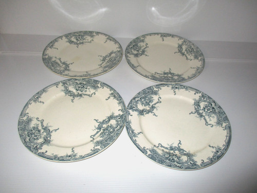 Assiettes plates terre - terre, de