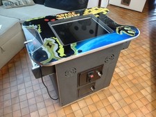 Borne d'arcade type cocktail avec monnayeur  (Deux joueurs)