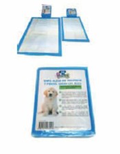 ZAMIBO Lot de 7 Tapis alèse de propreté ou dessous de litière 45x60 cm, bleu