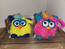 Lot 2 peluches doudou Furby Porte Clé, TTBE, 2013