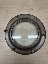 Ancien  Hublot en Bronze 23 cm