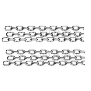 Chaine diamètre 4mm inox - Ø,