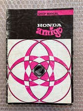 Honda Amigo / Shop Manuel en Néerlandais