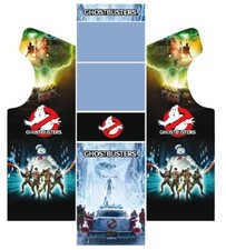 Stickers Borne Arcade (Mame ou Euro ou Personnalisé) - GhostBuster modèle 1