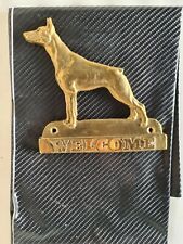 Doberman Pinscher Plaque