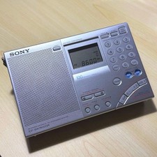 Radio récepteur Sony ICF-SW7600GR World Band utilisée avec étui souple sans...