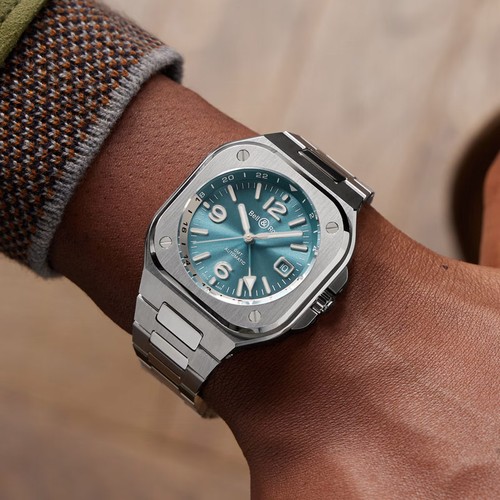Bell ross 05 gmt bleu - gmt,