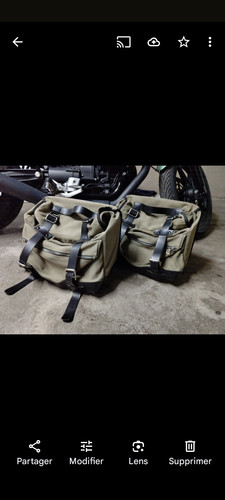Support sacoches guzzi - +,