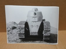 GUERRE 1914-18 Armée française tank char Renault de face