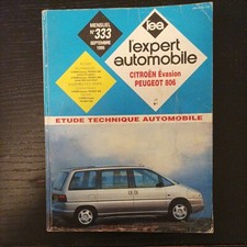 revue technique CITROEN EVASION PEUGEOT 806 2.0 i 2.0 1.9 td turbo diesel Essenc