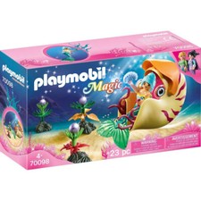 Playmobil Magic Sirène avec escargot des mers 70098