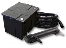TTSunSun Kit Filtre 12000L avec 36W UV Clarificateur d'étang Tuyau 5m
