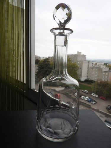 Ancienne carafe cristal de - ancienne,