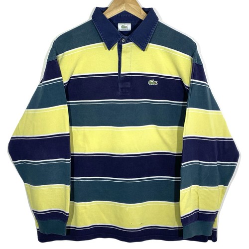 Polo manches longues rayures - polo,