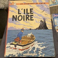 Bd Les Aventures De Tintin L’île Noire Éditions 1966 