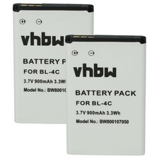 2 Batteries pour Nokia 6136